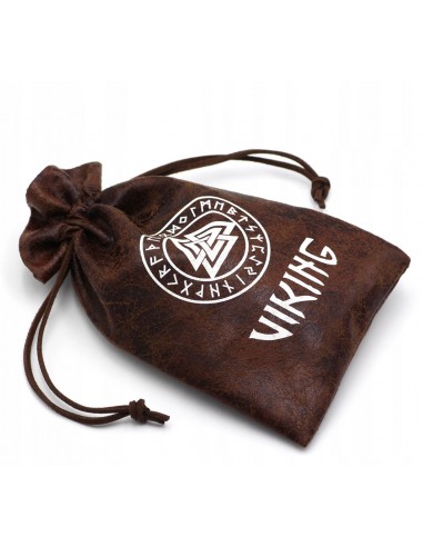 Torba prezentowa na biżuterię WORECZEK Viking WIKINGÓW EKO-SKÓRA 10x15cm