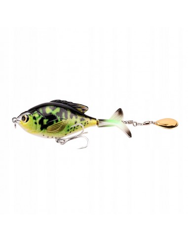 Wobler Przynęta WĘDKARSKA SZCZUPAK SUM OKOŃ Ogon + Błystka 9.5cm 16.8g