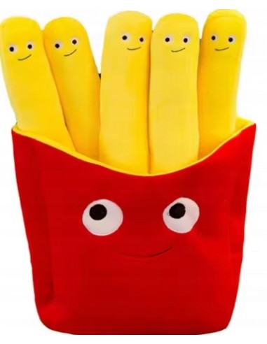 PLUSZOWE Frytki ZABAWKA 30cm EDUKACYJNA Pudełko + 5 Frytek DUŻE