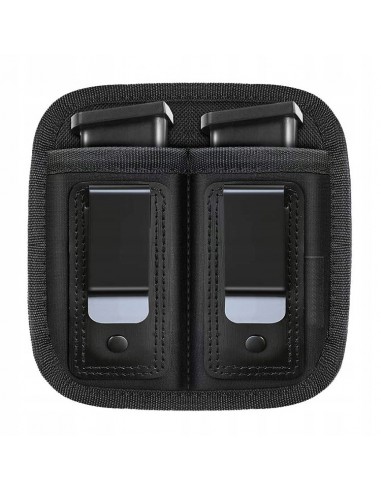 Ładownica PISTOLETOWA MAGAZYNKA 9mm PASKA SPODNI Nylonowa PODWÓJNA Glock