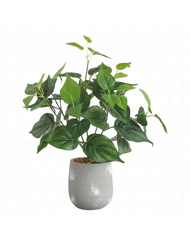 SZTUCZNA Roślina W DONICZCE REALISTYCZNA 38cm FILODENDRON do DOMU BIURA