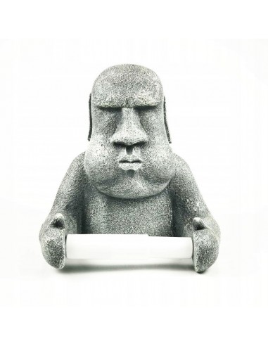 Uchwyt na PAPIER TOALETOWY Moai WYSPY WIELKANOCNE Figurka GŁOWA ŚMIESZNY