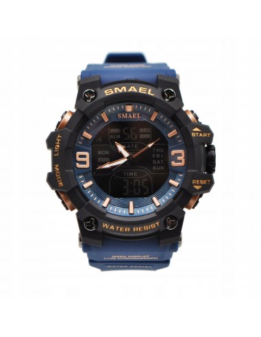 ZEGAREK MĘSKI SMAEL DUAL SPORTOWY WODOSZCZELNY W9