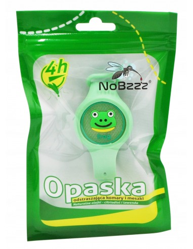 NoBzzz OPASKA NA KOMARY i MESZKI DLA DZIECI Żabka