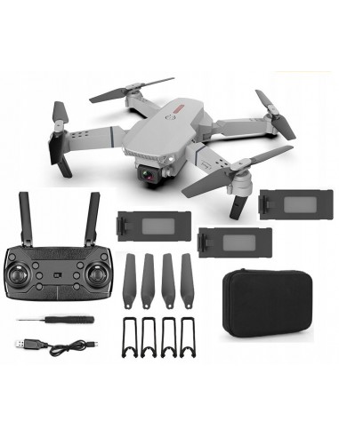 DRON E88 PRO 2xKamera 4K 1080P Wifi FPV +3 BATERIE