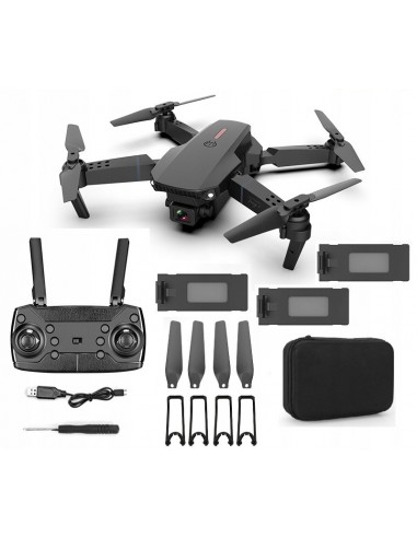 DRON E88 PRO 2xKamera 4K 1080P Wifi FPV +3 BATERIE