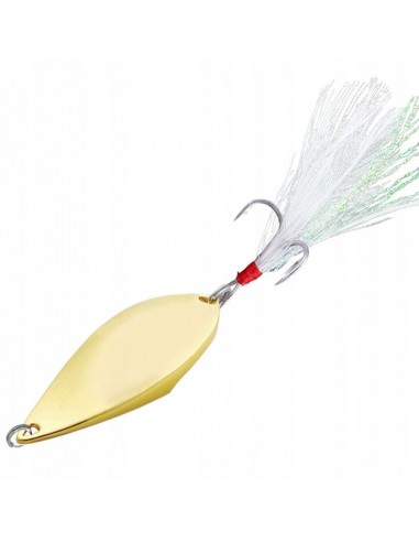 BŁYSTKA Blacha SZCZUPAK SANDACZ Metal 10g 4,3cm