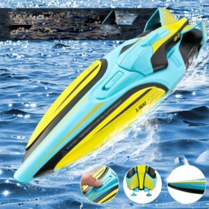 MOTORÓWKA ZDALNIE STEROWANA 30km/h Torpeda LED 60 minut 2xBATERIE SZYBKA - miniatura 9