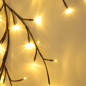 DRZEWKO LED Ozdobne SZCZĘŚCIA ŚWIĄTECZNE Lampki DEKORACJA na ŚWIĘTA Ścienna - miniatura 13