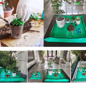 MATA DO PRZESADZANIA SADZONEK ROŚLIN DO PRAC OGRODOWYCH PRZENOŚNA 66cm - miniatura 10
