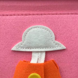Tablica MONTESSORI Walizka EDUKACYJNA Sensoryczna dla DZIECI Manipulacyjna - miniatura 5