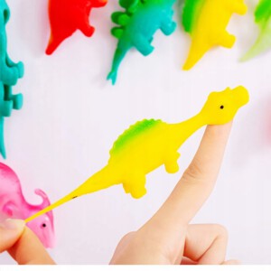 Dinozaury ZABAWKA Żelowe do STRZELANIA KOMPLET dla DZIECI 5 sztuk - miniatura 16