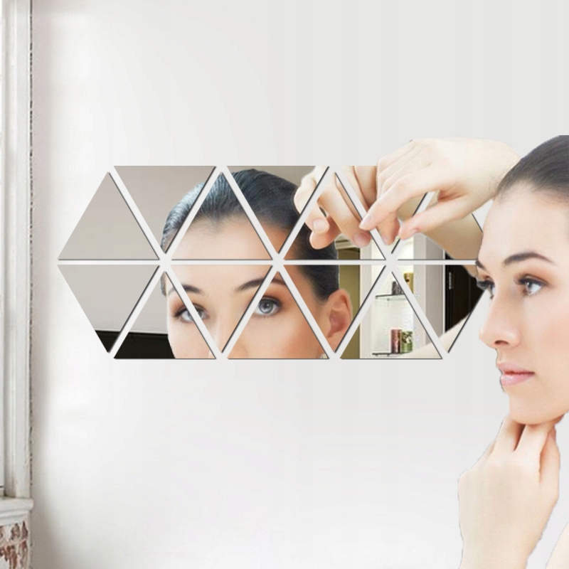 Zestaw 16szt LUSTER Diamenty Trójkąty OZDOBA 267 - obrazek 5