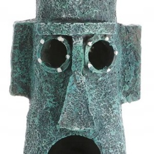 OZDOBA AKWARIOWA TOTEM Posąg Moai 15cm do akwarium
