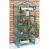 MINI SZKLARNIA OGRODOWA METAL BALKONOWA PIONOWA NA BALKON 4 POZIOMY FOLIAK - miniatura 4