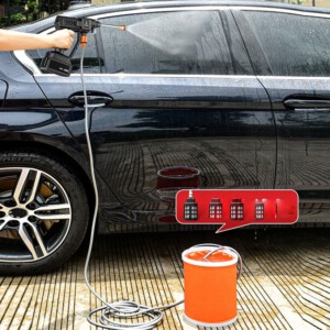 MYJKA Ciśnieniowa AKUMULATOROWA 60bar ZESTAW 500W - miniatura 6