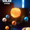 Klocki KONSTRUKCYJNE Ruchomy UKŁAD SŁONECZNY ZIEMIA SŁOŃCE KOSMOS LED - miniatura 11