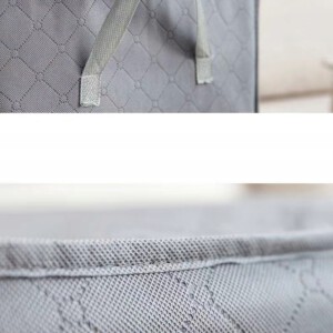 POKROWIEC NA POŚCIEL KOŁDRĘ do PRZECHOWYWANIA Poduszki KOCE Okna 70x50x30cm - miniatura 9