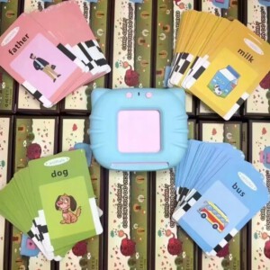 ZABAWKA EDUKACYJNA DLA DZIECI CZYTNIK KART DO NAUKI ANGIELSKIEGO 224 SŁÓWEK - miniatura 10