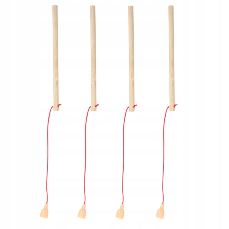 MINI WĘDKA DREWNANA do Gier MAGNES Komplet GRA Łowienie 6 sztuk WĘDEK - zdjęcie 10