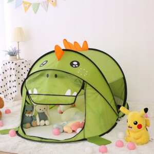 Namiot dla DZIECI Dinozaur do DOMU OGRODU na PLAŻĘ DWÓR 182x100x80cm POP-UP - miniatura 6