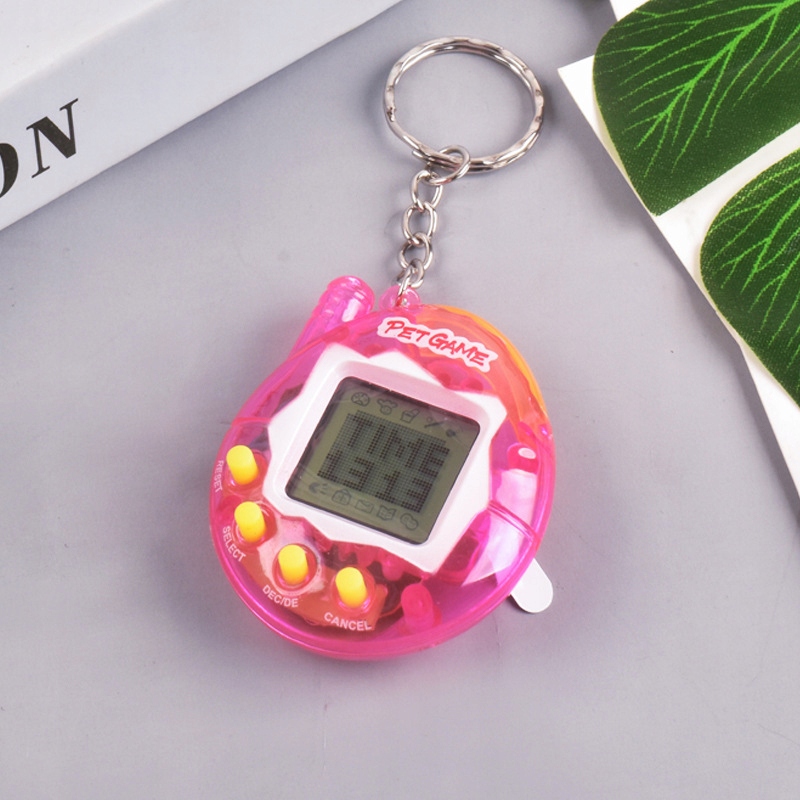 TAMAGOTCHI gra dla dzieci ELEKTRONICZNA Tamagoczi ZWIERZĄTKO Prezent Różowe - zdjęcie 2