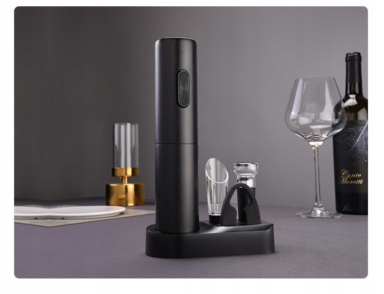 ELEKTRYCZNY KORKOCIĄG DO WINA OTWIERACZ DO BUTELEK OBCINACZ NA PREZENT - obrazek 11