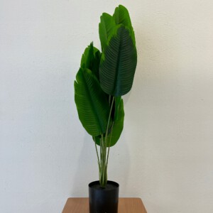 SZTUCZNA Roślina PALMA BANANOWIEC W DONICZCE REALISTYCZNY 120cm Ozdoba - miniatura 2