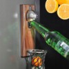 OTWIERACZ DO PIWA Z KOSZEM NA LODÓWKĘ DREWNIANY KOSZYKÓWKA PREZENT - miniatura 7