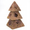 DEKORACJE DO AKWARIUM OZDOBA AKWARIOWA PIRAMIDY KOMPLET 3 SZT 8,5-12,5cm - miniatura 2
