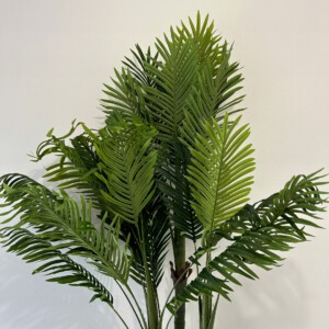 SZTUCZNA Roślina PALMA EGZOTYCZNA POTRÓJNA W DONICZCE REALISTYCZNA 200cm - miniatura 4