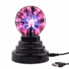 LAMPA LAMPKA PLAZMOWA MAGICZNA KULA EDUKACYJNA BIURKOWA DLA DZIECI USB - miniatura 1