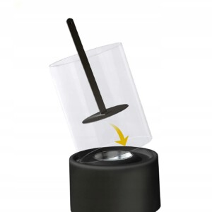 BIOKOMINEK NA TARAS STÓŁ BALKON EKOLOGICZNY BEZPIECZNY OKRĄGŁY SZKLANY XXL - miniatura 4