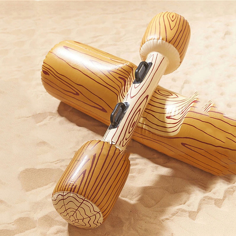 DMUCHANE ZABAWKI DO BASENU JEZIORA KŁODY DO WALK WODNYCH KOMPLET 2+2 SZT - obrazek 8