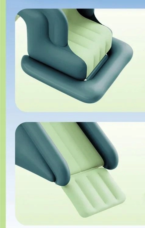 BASEN OGRODOWY DLA DZIECI ZJEŻDŻALNIA MARKIZA POMPKA WODNY PLAC ZABAW 210CM - zdjęcie 8