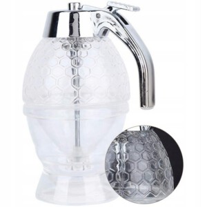 DOZOWNIK NA MIÓD DYSPENSER DO MIODU SYROPU CZEKOLADY PLASTIKOWY 240ML 15CM - miniatura 16