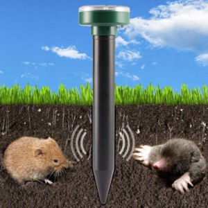 ULTRADŹWIĘKOWY ODSTRASZACZ SOLARNY NA KRETY NORNICE SZCZURY WĘŻE SZKODNIKI - miniatura 10