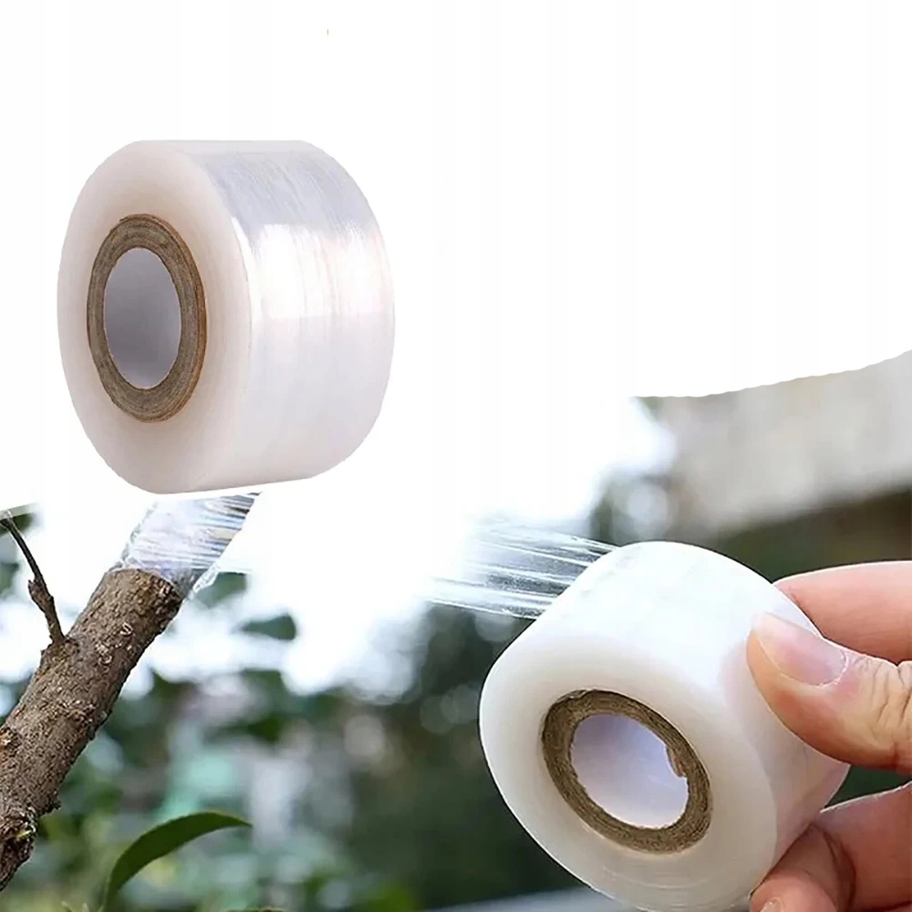 Taśma do SZCZEPIENIA Roślin Drzew OWOCOWYCH Film 100m x 3cm OGRODNICZA Eko - obrazek 2