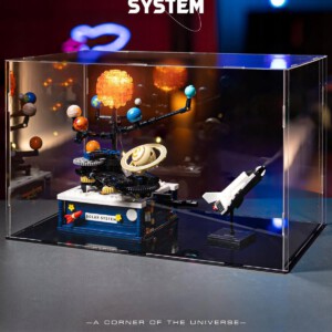 Klocki KONSTRUKCYJNE Ruchomy UKŁAD SŁONECZNY ZIEMIA SŁOŃCE KOSMOS LED - miniatura 5