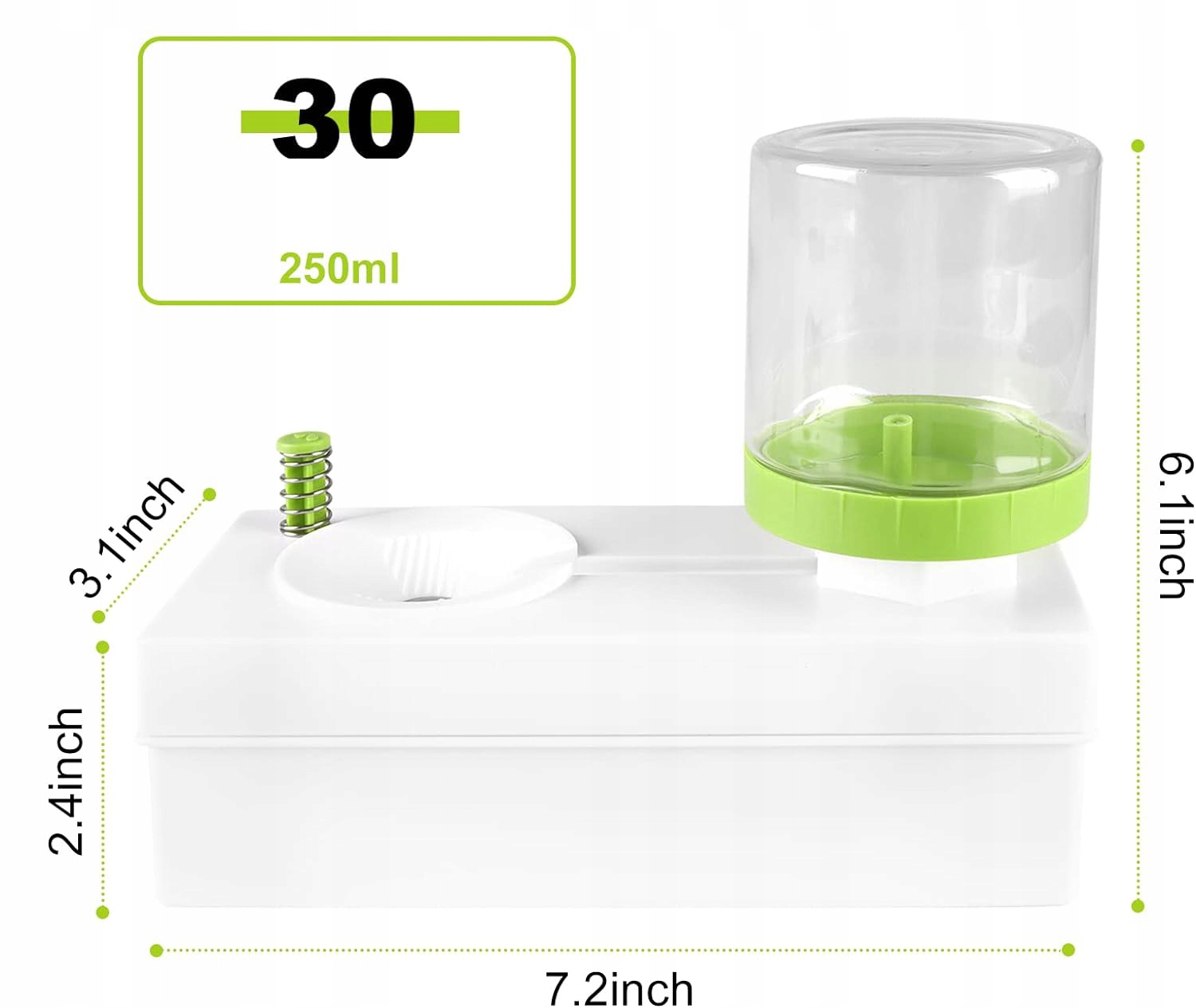 BRUSH Płuczka SPŁUCZKA STACJA do CZYSZCZENIA PĘDZLI MALOWANIA XXL - obrazek 12