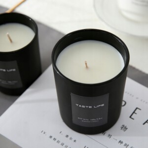 Ręcznie Robiona ŚWIECA SOJOWA 100g GIFT MIÓD KWIATY NEKTARYNKA AROMATYCZNA - miniatura 3