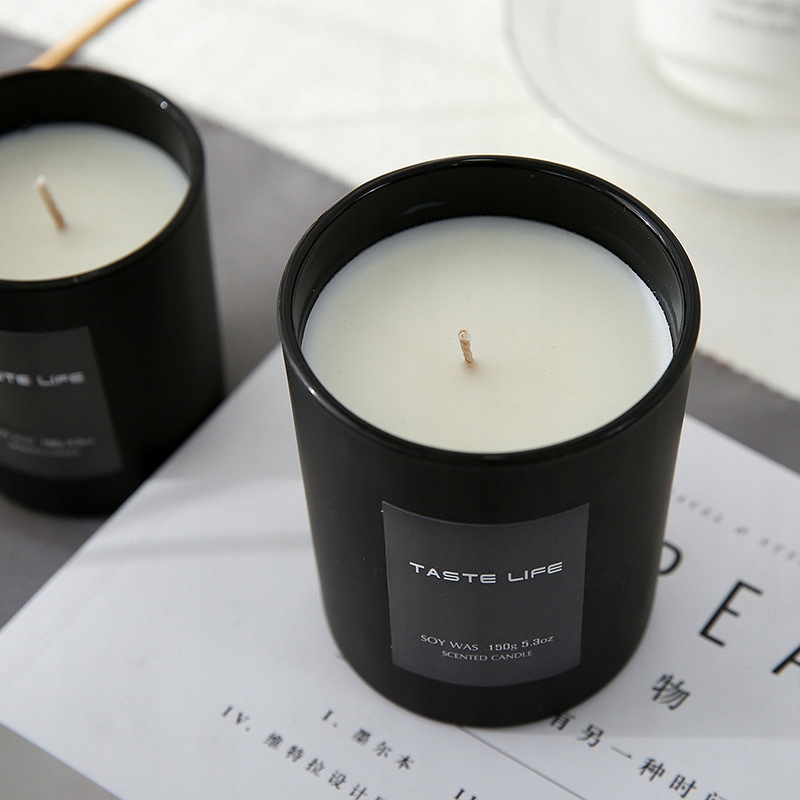 Ręcznie Robiona ŚWIECA SOJOWA 100g GIFT MIÓD KWIATY NEKTARYNKA AROMATYCZNA - zdjęcie 3