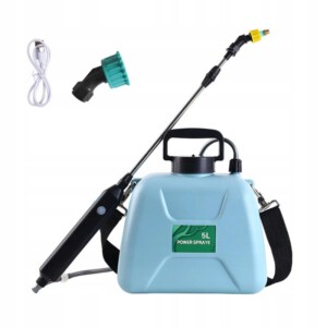 OPRYSKIWACZ AKUMULATOROWY PLECAKOWY ELEKTRYCZNY 5L AUTOMAT OGRODOWY USB - miniatura 2
