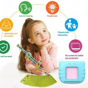 ZABAWKA EDUKACYJNA DLA DZIECI CZYTNIK KART DO NAUKI ANGIELSKIEGO 224 SŁÓWEK - miniatura 14