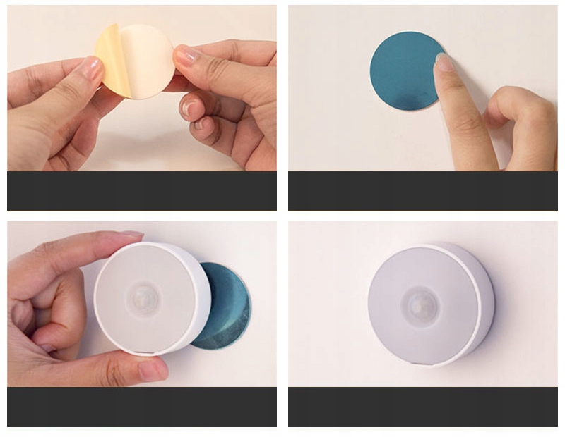 LAMPKA LED CZUJKA RUCHU USB INDUKCYJNA GARDEROBA 120 STOPNI Zimna BARWA - zdjęcie 5