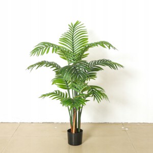 SZTUCZNA Roślina ARECA PALMA HAWAJSKA W DONICZCE REALISTYCZNA 90cm AREKA - miniatura 2