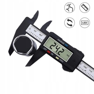 SUWMIARKA Elektroniczna 150mm LCD CYFROWA Dokładna - miniatura 7