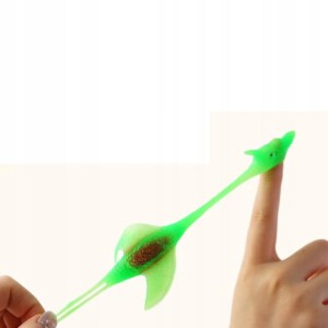 Dinozaury ZABAWKA Żelowe do STRZELANIA KOMPLET dla DZIECI 5 sztuk - miniatura 3