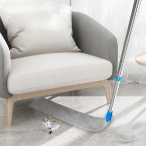 SZCZOTKA mop KUCHENNA do Zakamarków pod SZAFKI Teleskopowa KURZ KŁAKI 150cm - miniatura 12