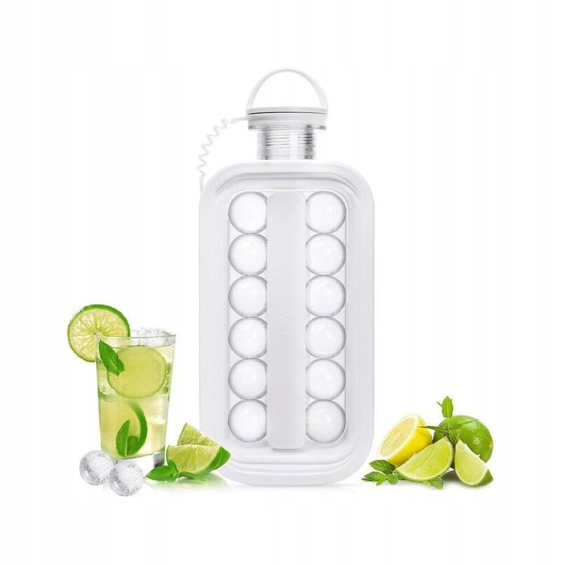 Forma do LODU Butelka PRZENOŚNA PLAŻA CAMPING PIKNIK TRITAN 2w1 MOBILNA 17x - obrazek 3